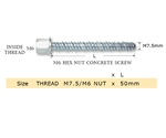 NO.716CC-M6-HEX-NUT-CONCRETE-SCREW