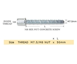 NO.716CC-M8-HEX-NUT-CONCRETE-SCREW