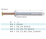 NO.806-3-ROUND-HEAD