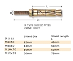 NO.506-R-TYPE-SHELL-WITH-CONE-BOLT