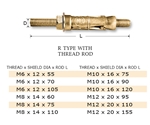 NO.506-R-TYPE-WITH-THREAD-ROD